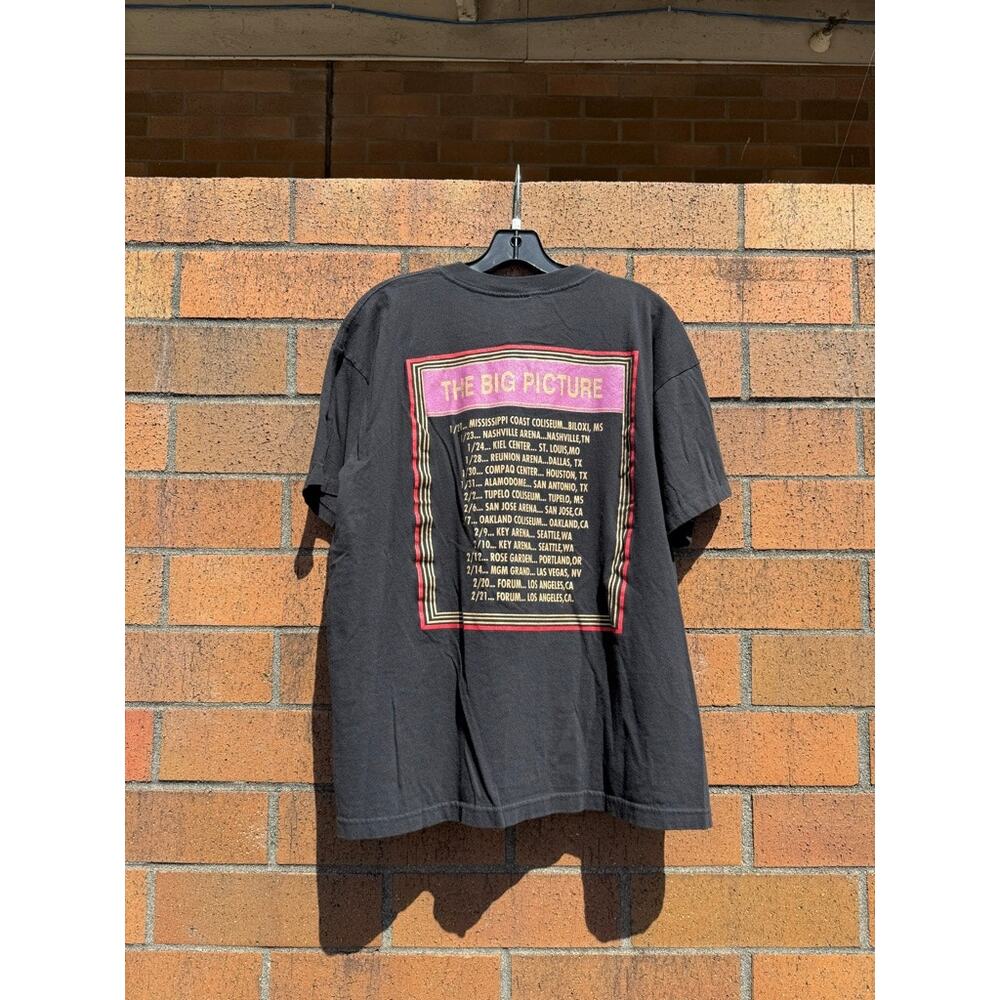 1997 Elton John 90s Vintage The Big Picture Tour Promo Band Tee Shirt Billy Idol - Picture 6 of 7